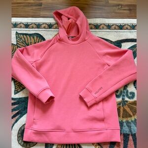 Women's Pink Hooded Sweatshirt